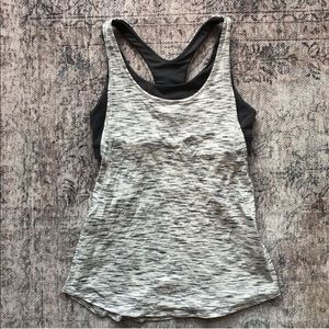 Size 8 Lululemon tank- built in bra